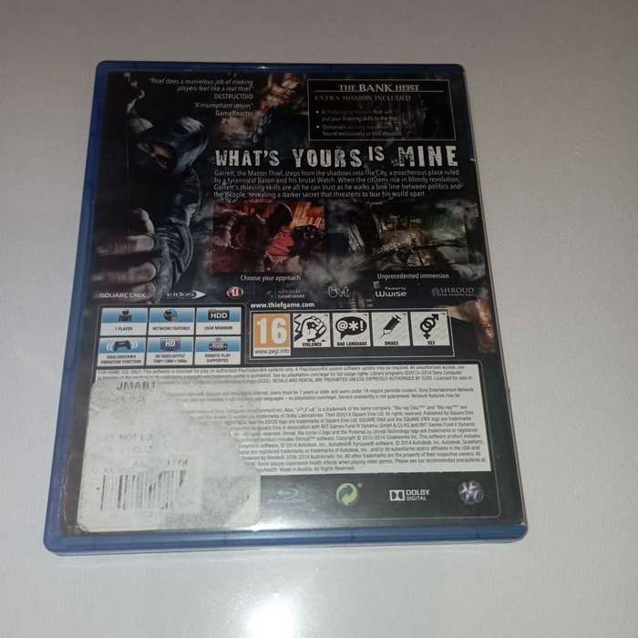 Thief [PS4]  **No Booklet**